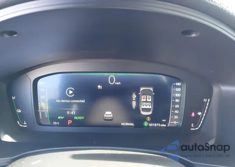 2025 Honda Civic Hybrid Sport/Sport Touring z USA, uszkodzony, nr VIN 2HGFE4F88SH347592